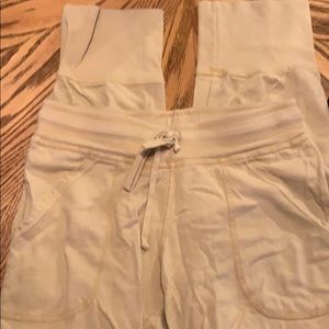 Hard tail mustard yellow joggers